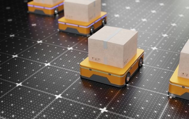 Sistem Manajemen Trafik Armada AGV Logistik Cerdas ICI Automation