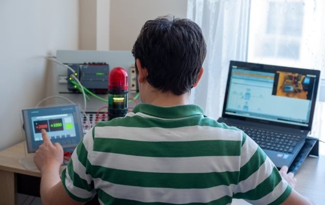 Offline Simulation Simulasi Logika PLC ICI Automation