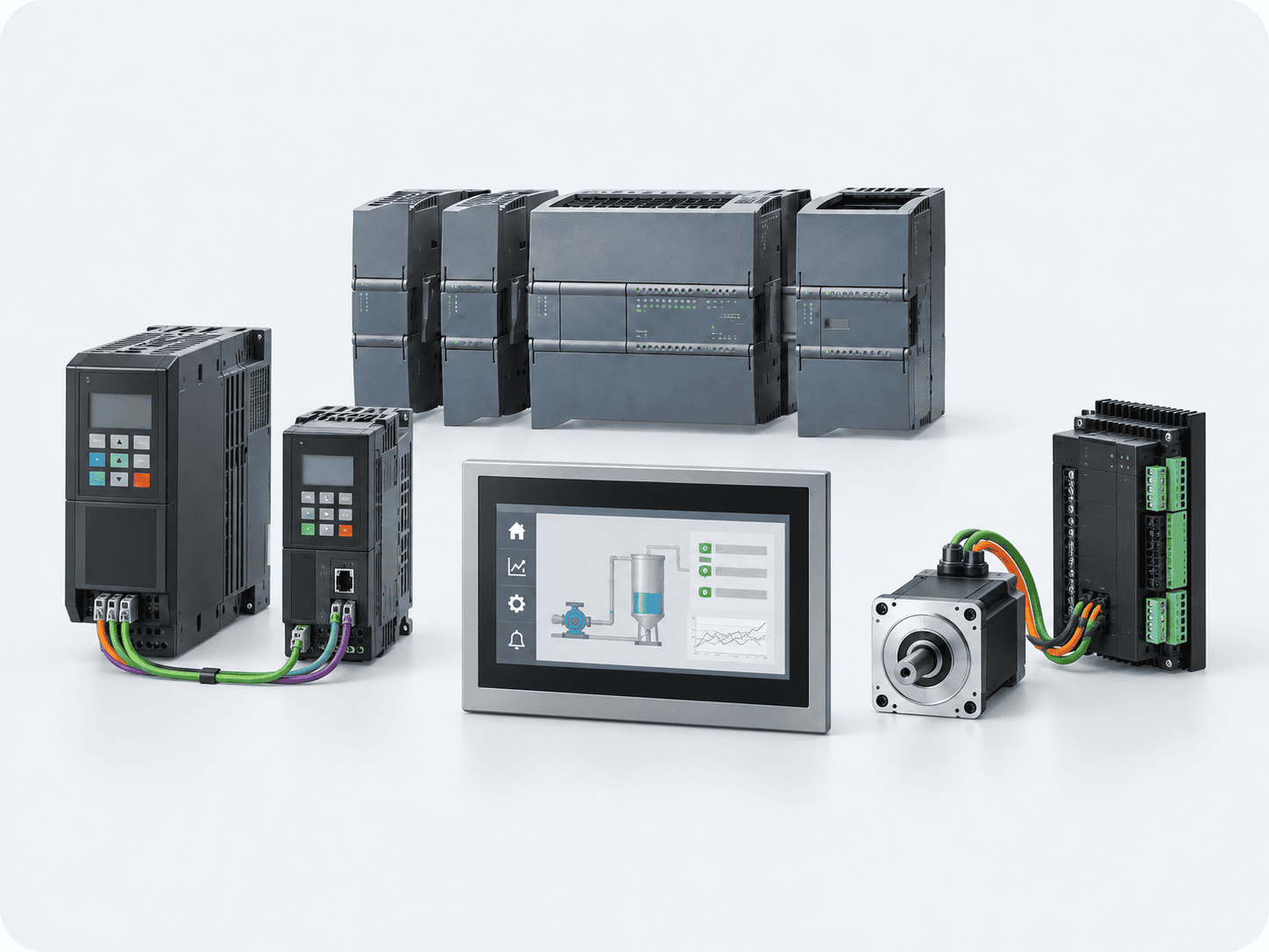 Training VFD Modbus dan Stepper dengan Siemens S7-1200 di ICI Automation